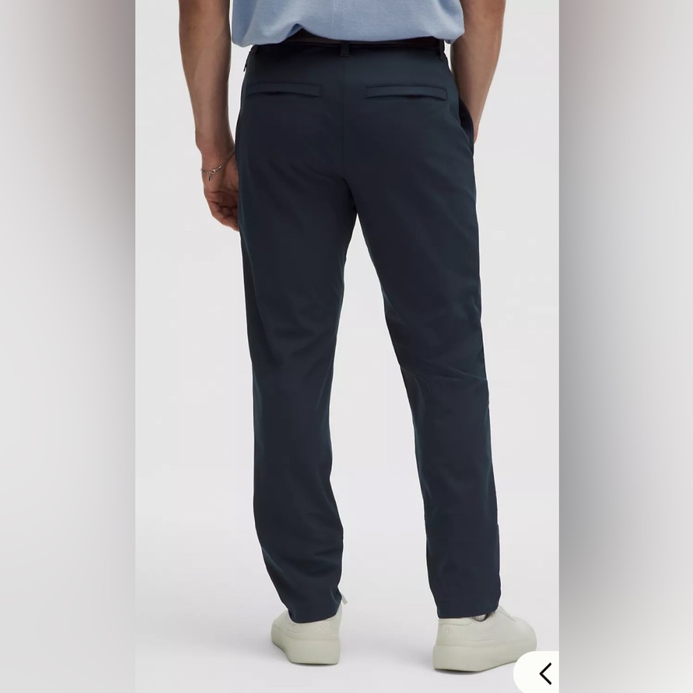 Lululemon Athletica Men's Dark Blue Dress Pants-36